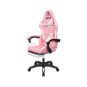 GX-150 gaming chair white and pink