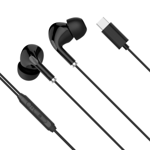 Słuchawki dokanałowe C1 czarne